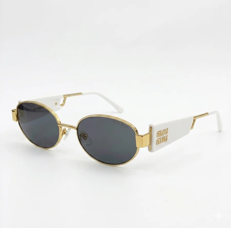 Oval Metal Shades — Front view