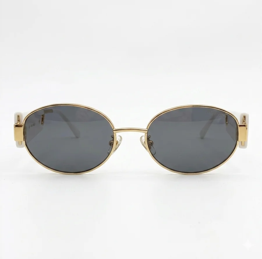 Oval Metal Shades — Back view