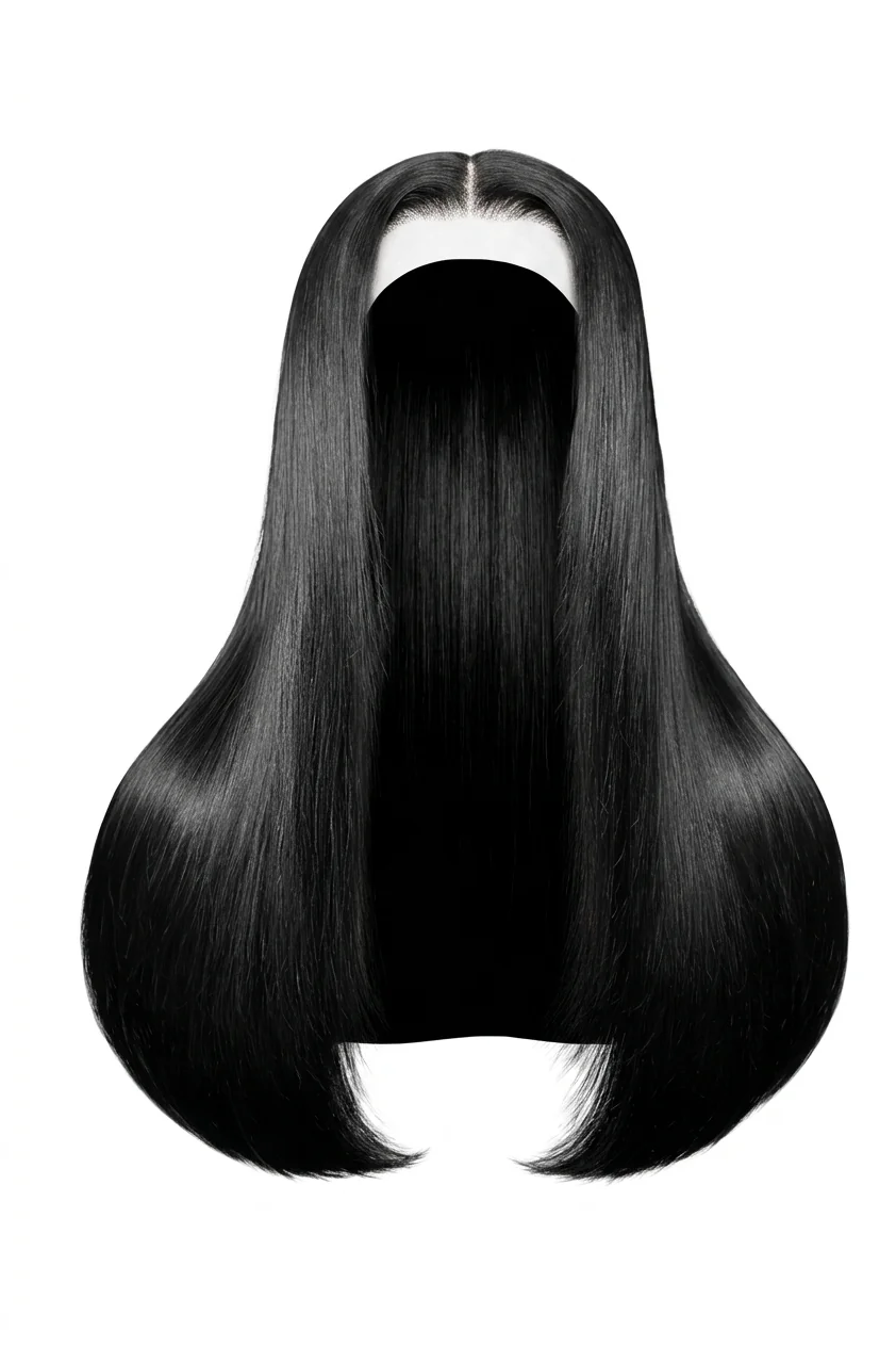 Donor Straight Wig — Front view