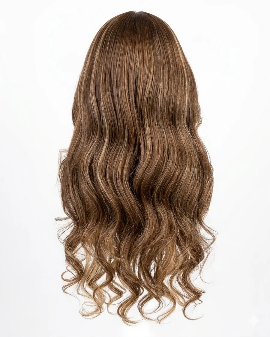 M-Cap Body Wave Wig — Back view