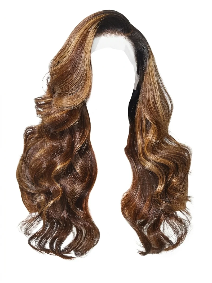 Piano Magic Bounce Wig — Front view
