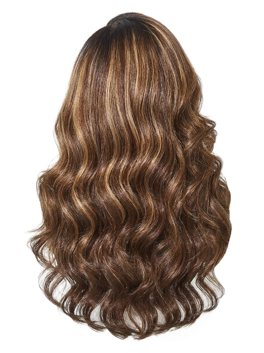 Piano Magic Bounce Wig — Back view