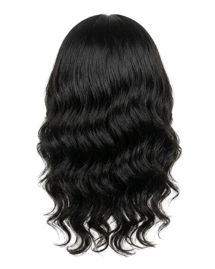 Pixel Cut Wig — Back view